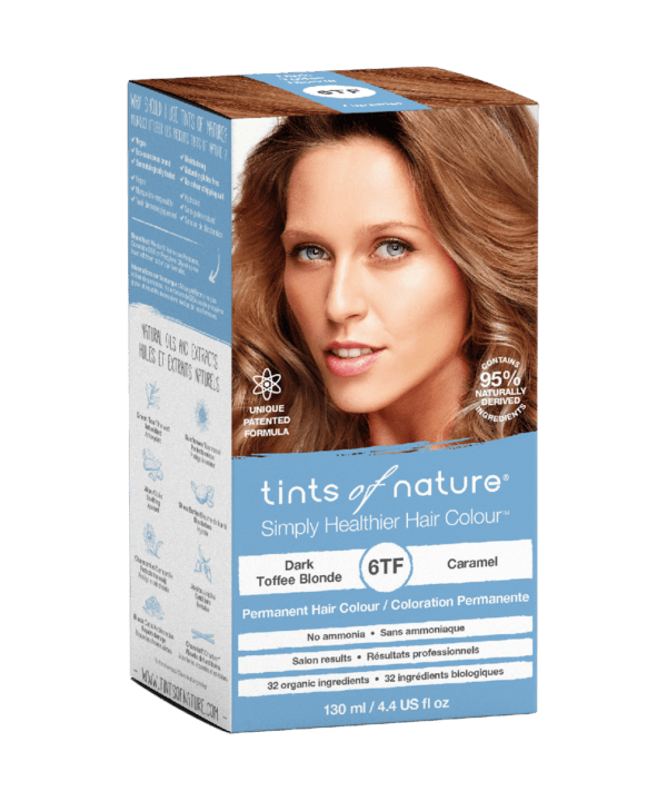 TINTS OF NATURE T6TF Dark Toffee Blonde 130 ml PERMANENTĀS KRĀSAS
