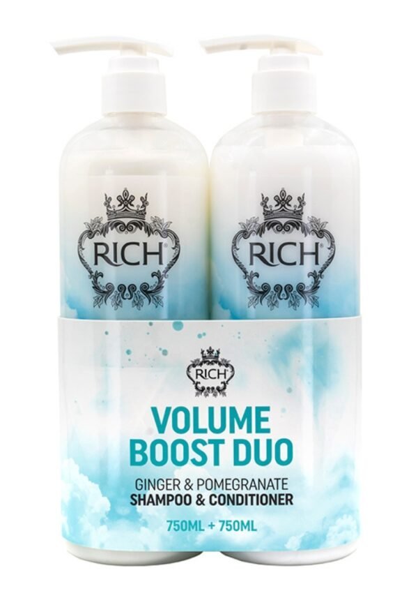RICH Pure Luxury Volume Boost Duo 750 ml + 750 ml KOMPLEKTI