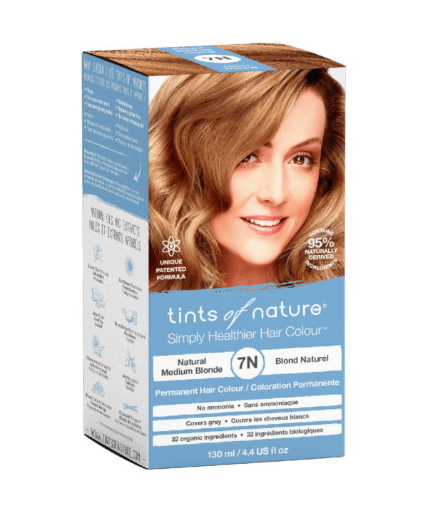 TINTS OF NATURE T7N Natural Medium Blonde 130 ml PERMANENTĀS KRĀSAS