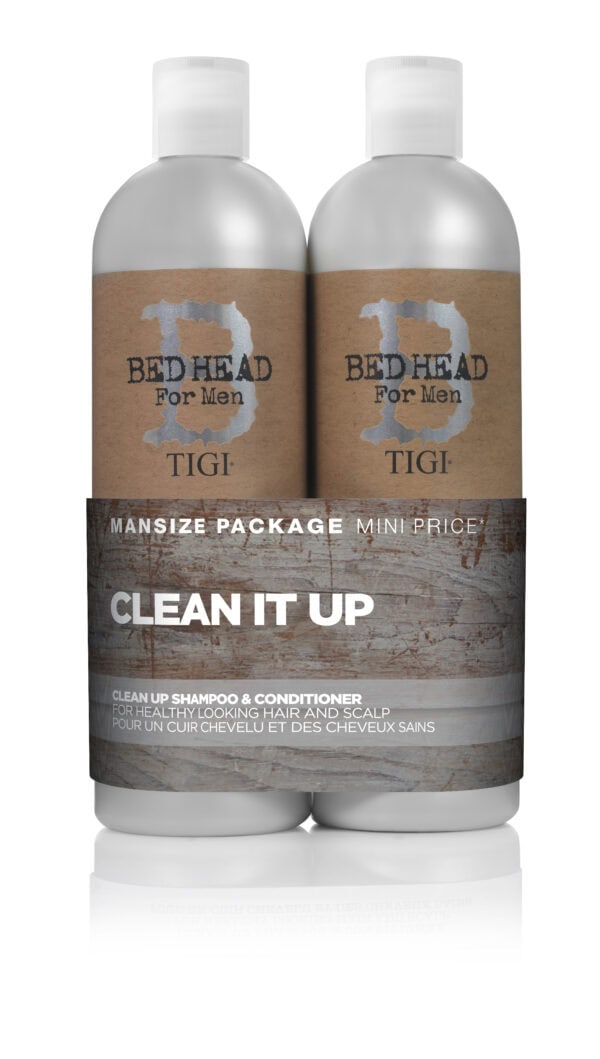 TIGI Bed Head Clean Up Tweens Sh 750 + Cond 750 ml KOMPLEKTI
