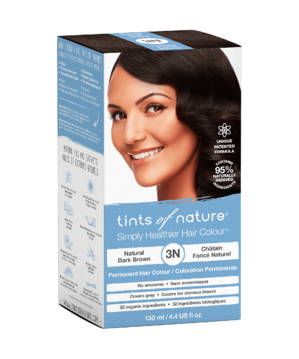 TINTS OF NATURE T3N Natural Dark Brown 130 ml PERMANENTĀS KRĀSAS