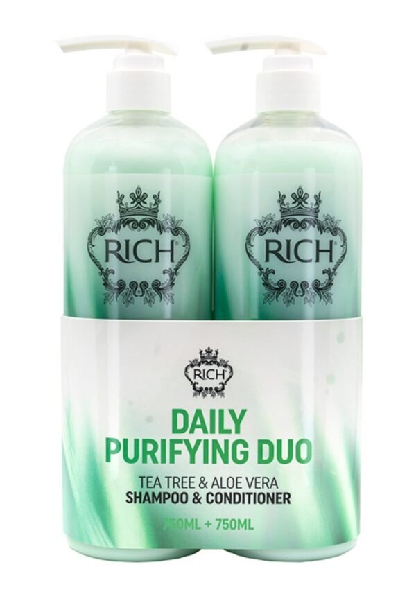 RICH Pure Luxury Daily Purifying Duo 750 ml + 750 ml KOMPLEKTI