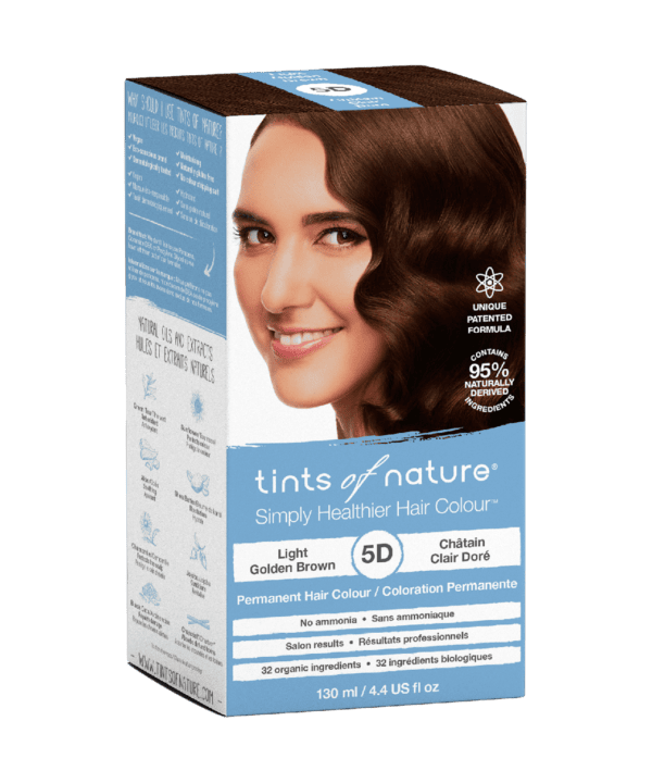 TINTS OF NATURE T5D Light Golden Brown 130 ml PERMANENTĀS KRĀSAS