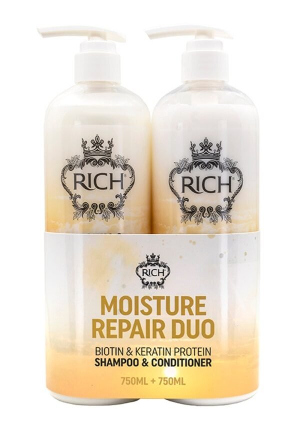 RICH Pure Luxury Moisture Repair Duo 750 ml + 750 ml KOMPLEKTI