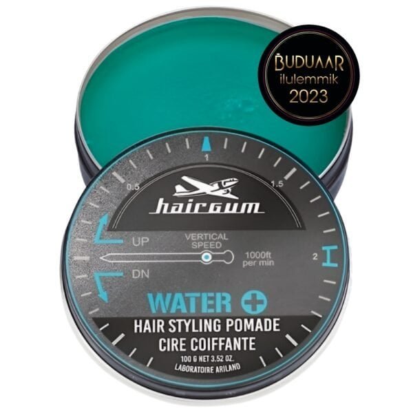HAIRGUM Water+ Hair Styling Pomade 100 g VĪRIEŠIEM