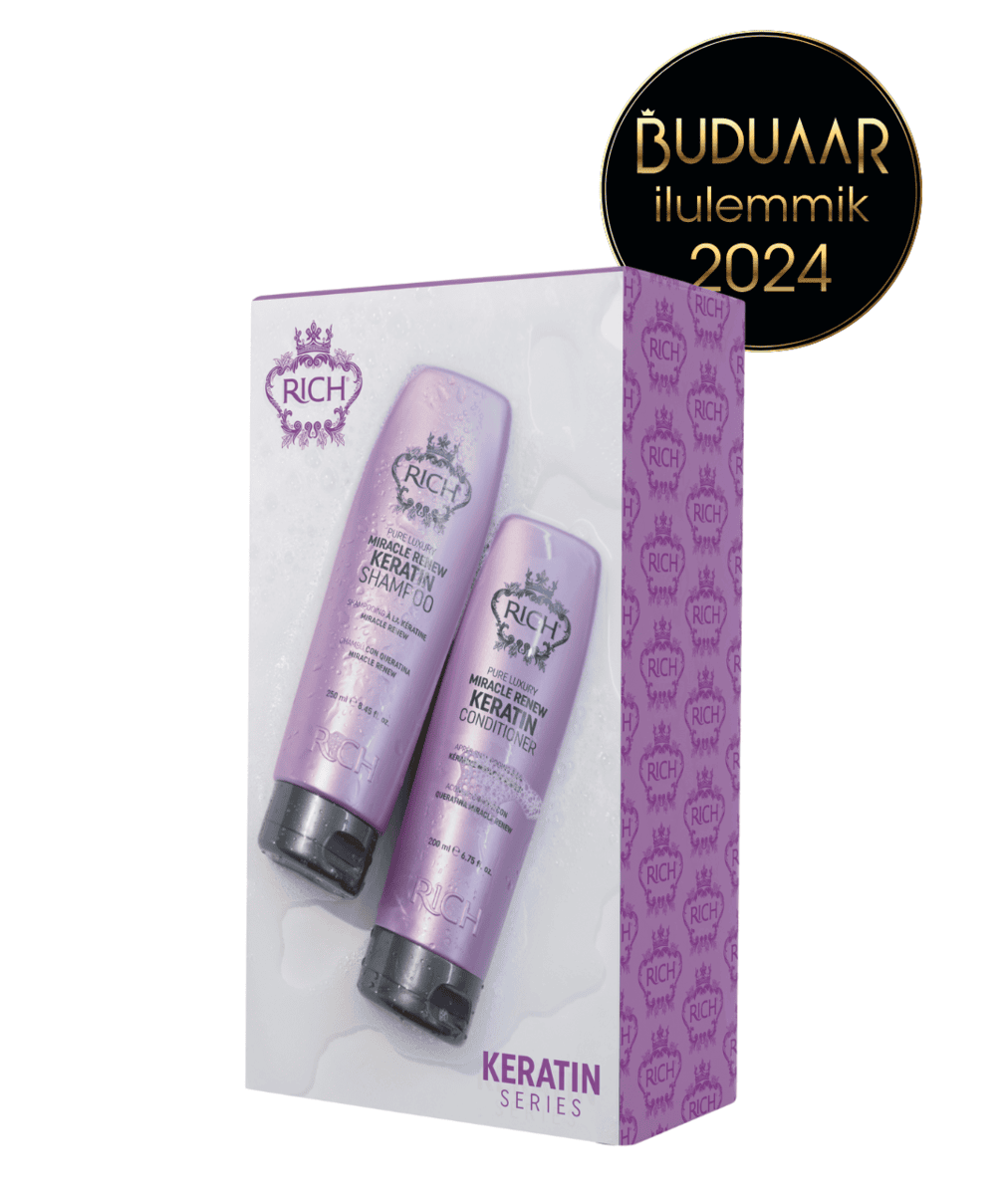 RICH Pure Luxury Miracle Renew Keratin Series 250+200 ml *