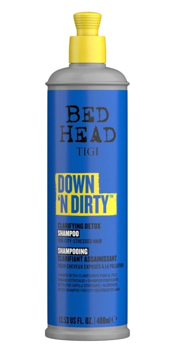 TIGI Bed Head Down N Dirty Shampoo 400 ml New ŠAMPŪNI