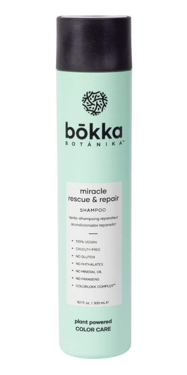 BOKKA BOTANIKA Miracle Rescue & Repair Shampoo 300 ml ŠAMPŪNI