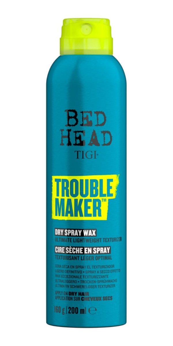 TIGI Bed Head Trouble Maker Spray Wax Texturizer 200 ml New