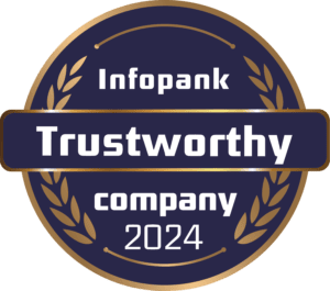 Infopank reward - Trustworthy company 2024