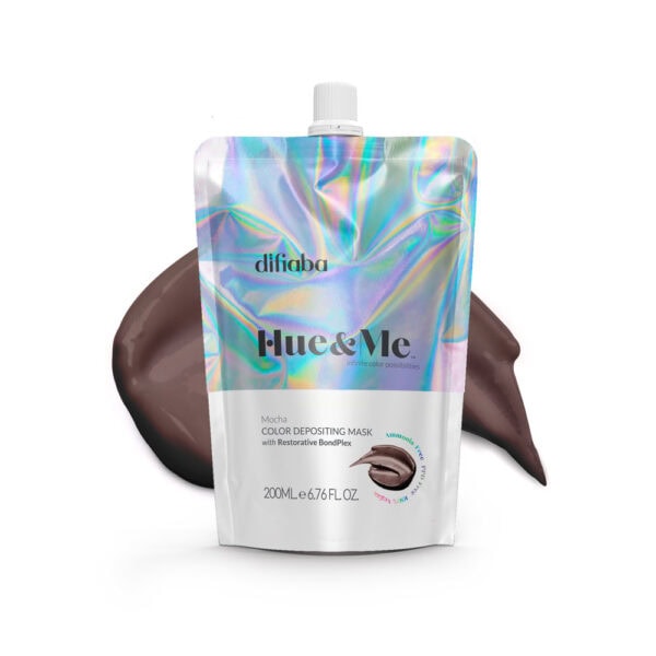 DIFIABA Hue&Me Mocha Color Depositing Mask 200 ml EFEKTA KRĀSAS