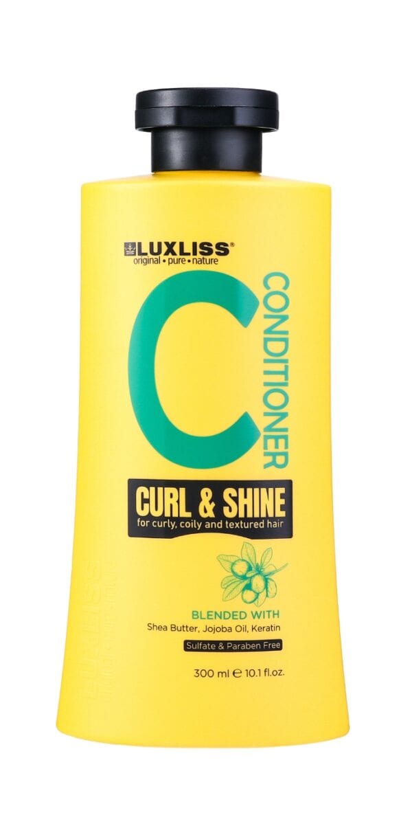 LUXLISS Curl & Shine Conditioner 300 ml KONDICIONIERI