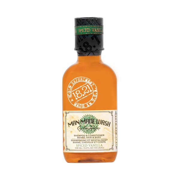 18.21 MAN MADE Wash Spiced Vanilla 100 ml DUŠAS ŽELEJAS UN ZIEPES