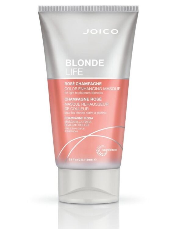 JOICO Blonde Life Color Enhancing Masque Rose Champagne 150 ml MASKAS