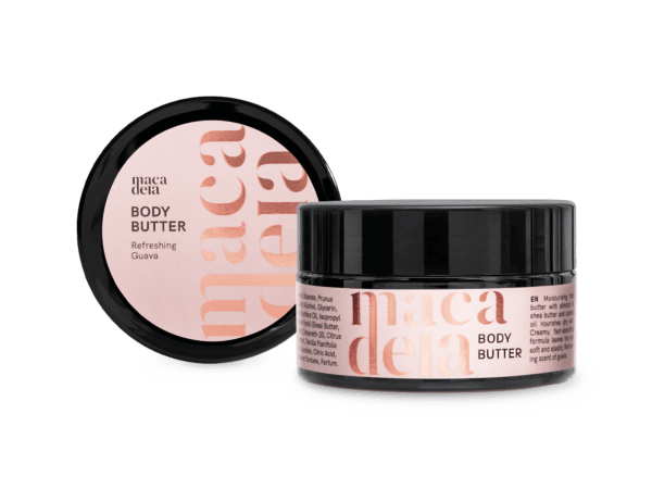 MACADEIA Body Butter Refreshing Guava 200 ml ĶERMEŅA LOSJONI, ĶERMEŅA KRĒMI UN EĻĻAS