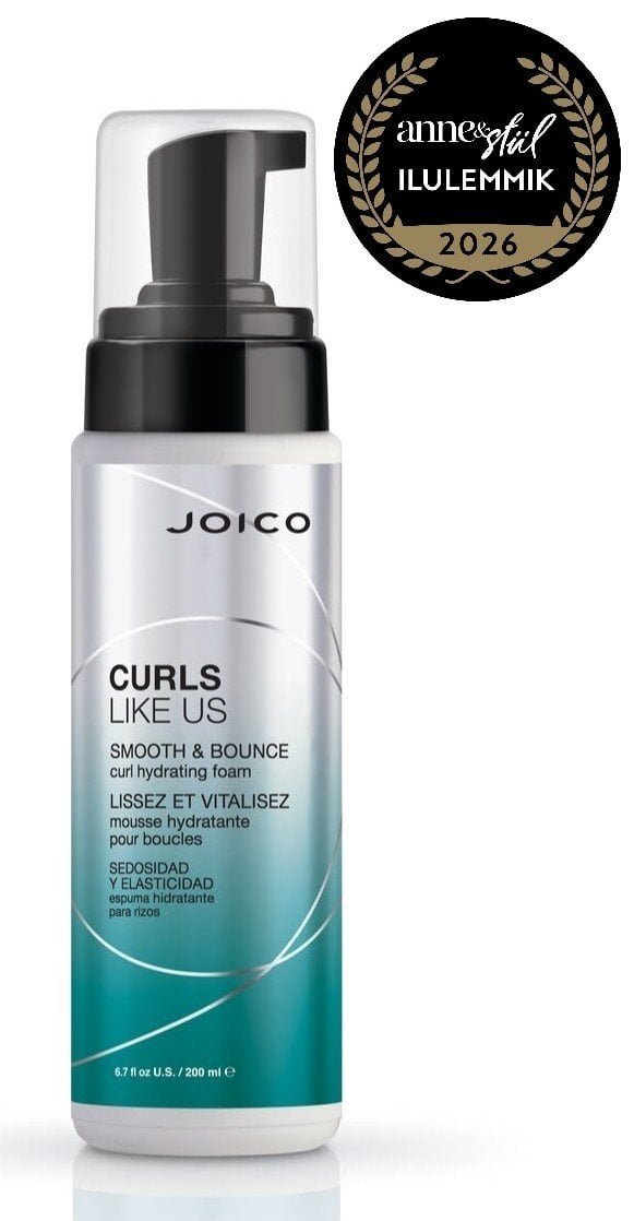 JOICO Curls Like Us Smooth & Bounce Curl Hydrating Foam 200 ml