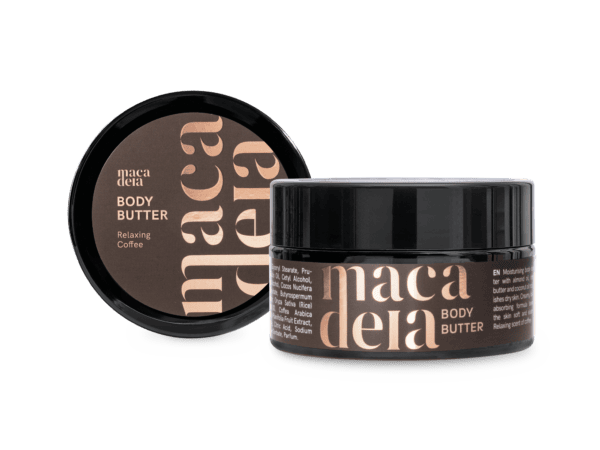 MACADEIA Body Butter Relaxing Coffee 200 ml ĶERMEŅA LOSJONI, ĶERMEŅA KRĒMI UN EĻĻAS
