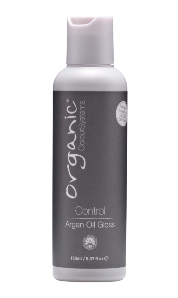ORGANIC Control Argan Oil Gloss 150 ml EĻĻAS UN SERUMI