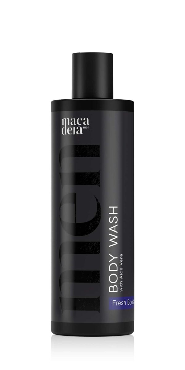 MACADEIA MEN Body Wash Fresh Boost 250 ml DUŠAS ŽELEJAS UN ZIEPES