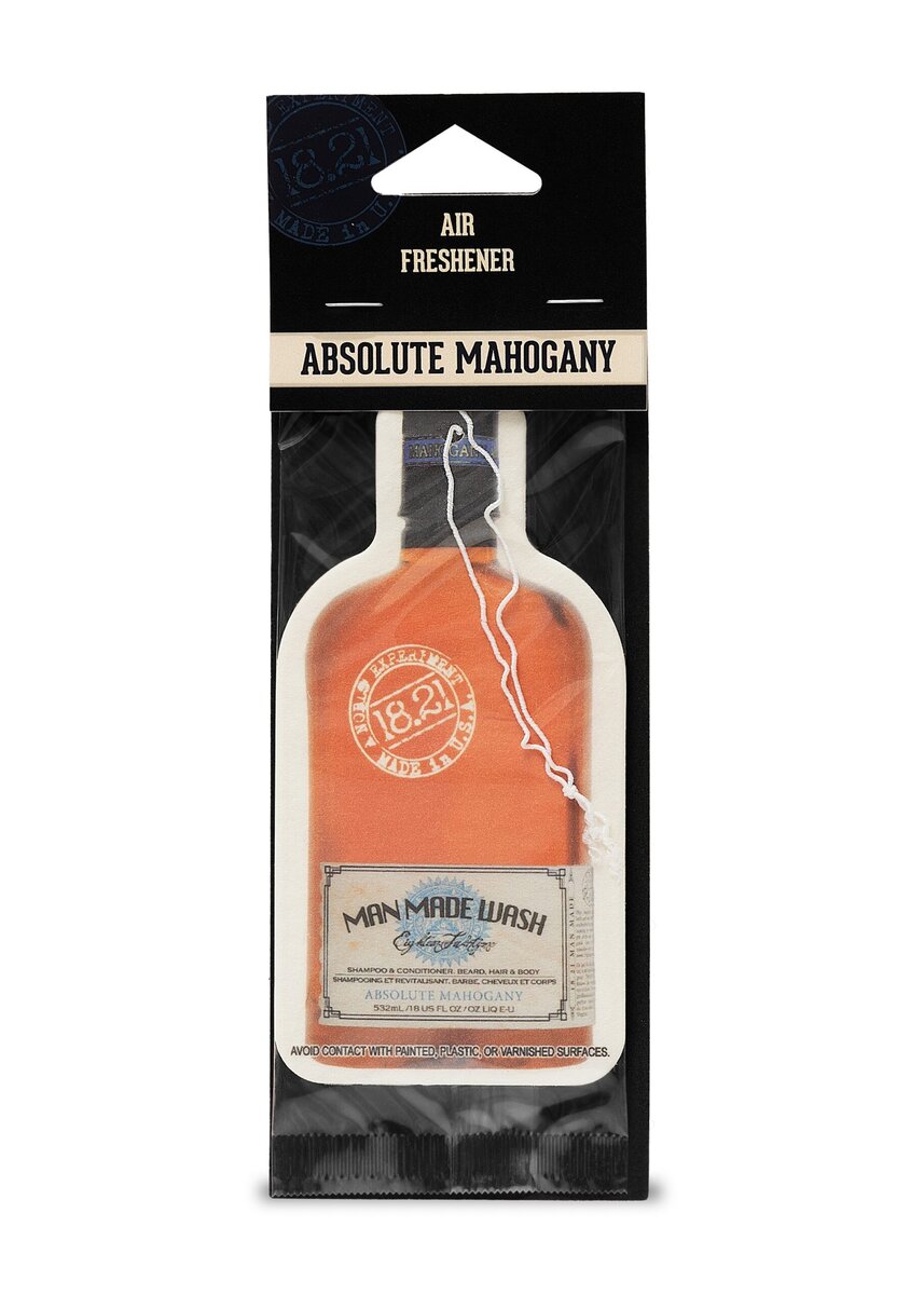 18.21.MAN MADE Car Air Freshener Absolute Mahogany