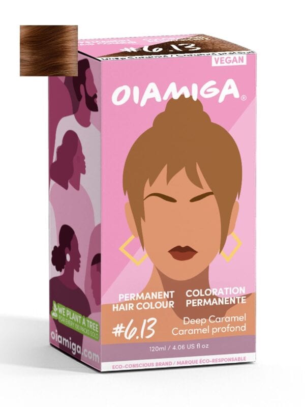 OIAMIGA Permanent Hair Colour Deep Caramel 120 ml PERMANENTĀS KRĀSAS