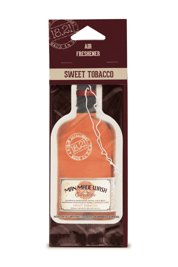 18.21.MAN MADE Car Air Freshener Sweet Tobacco VISI PRODUKTI