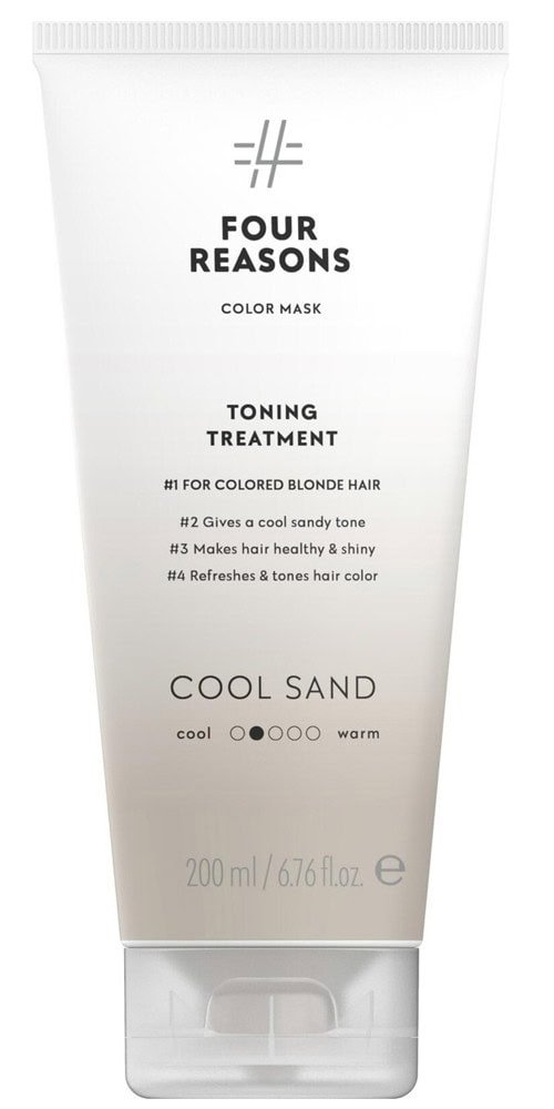 FOUR REASONS Color Mask Toning Treatment Cool Sand 200 ml