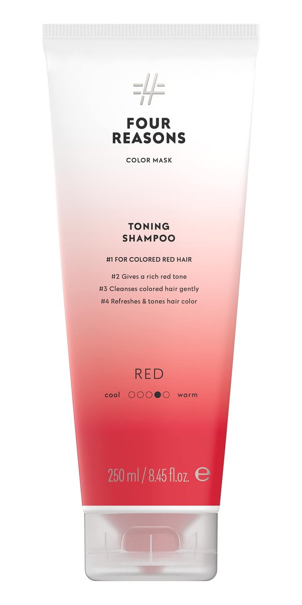 FOUR REASONS Color Mask Toning Shampoo Red 250 ml
