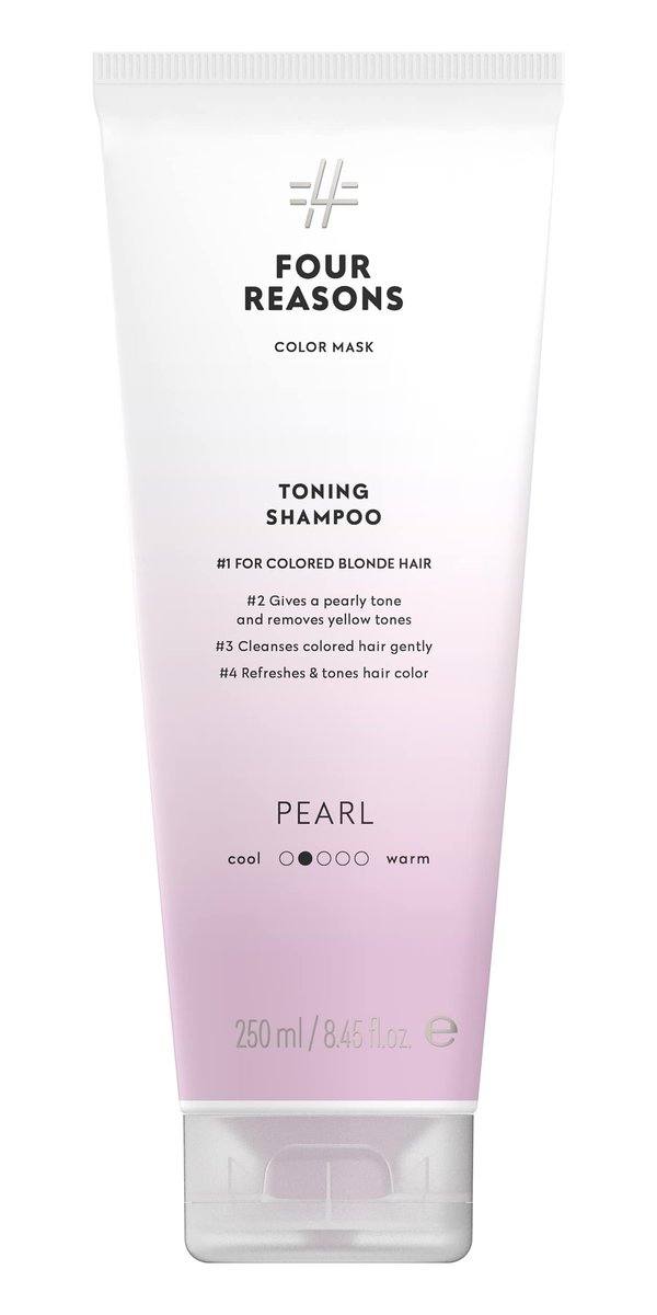 FOUR REASONS Color Mask Toning Shampoo Pearl 250 ml