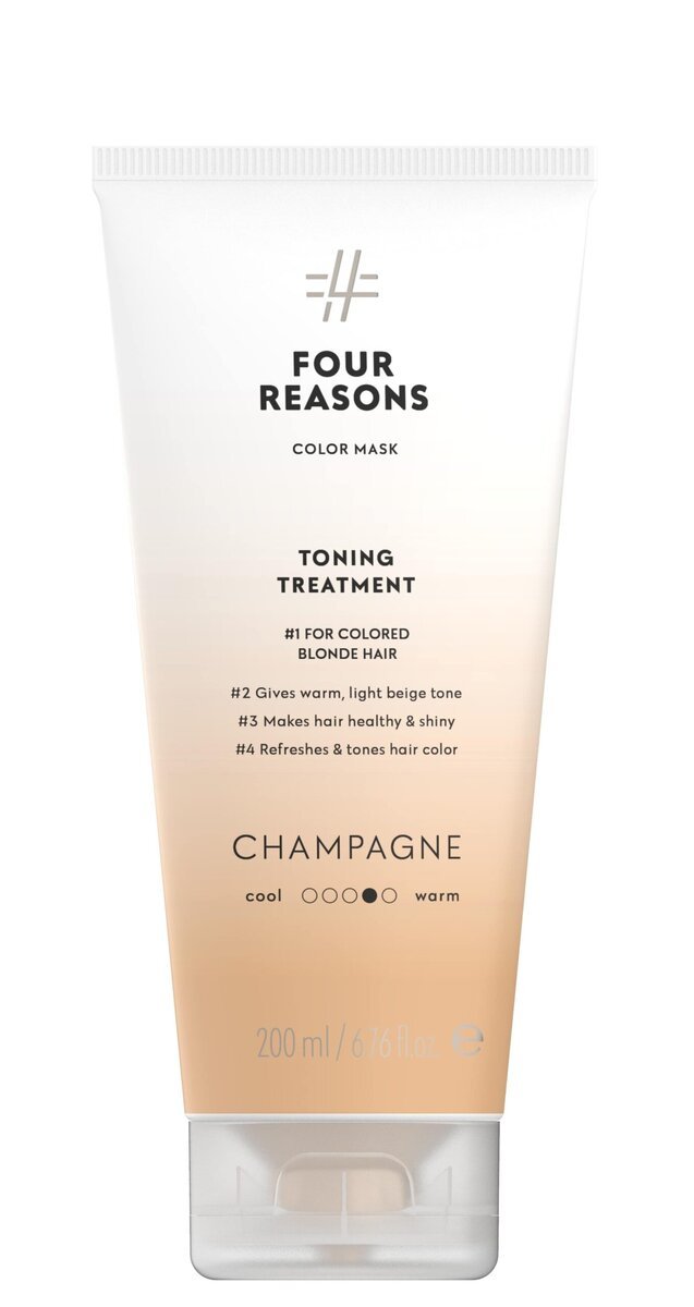 FOUR REASONS Color Mask Toning Treatment Champagne 200 ml