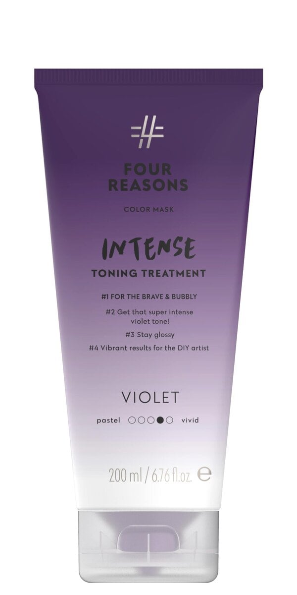 FOUR REASONS Color Mask Intense Toning Treatment Violet 200 ml