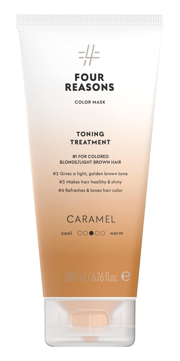FOUR REASONS Color Mask Toning Treatment Caramel 200 ml