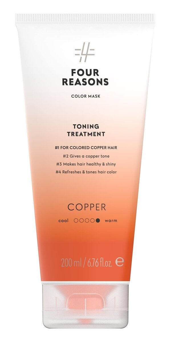FOUR REASONS Color Mask Toning Treatment Copper 200 ml