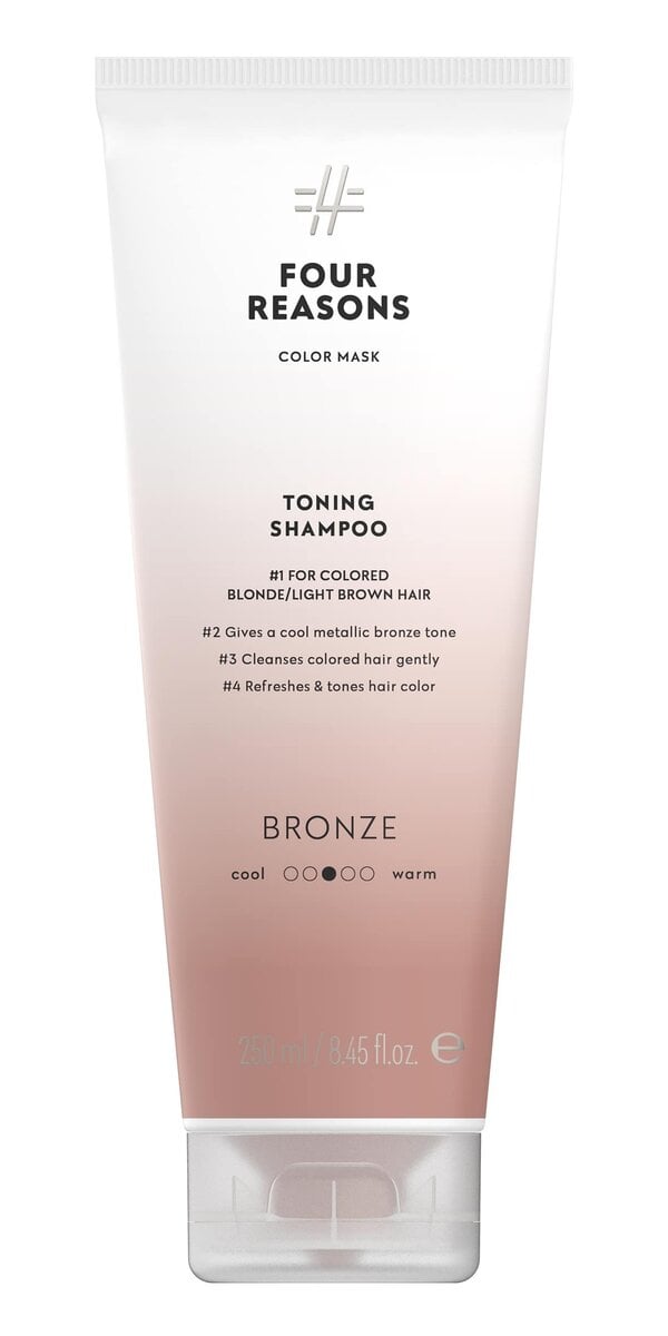 FOUR REASONS Color Mask Toning Shampoo Bronze 250 ml