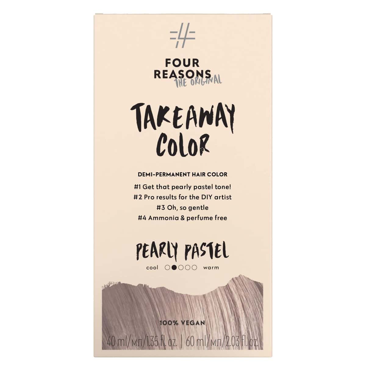 FOUR REASONS Original Takeaway Demi-Permanent Color 9.12 Pearly Pastel 100 ml