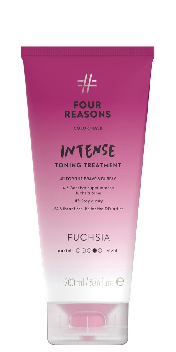 FOUR REASONS Color Mask Intense Toning Treatment Fuchsia 200 ml