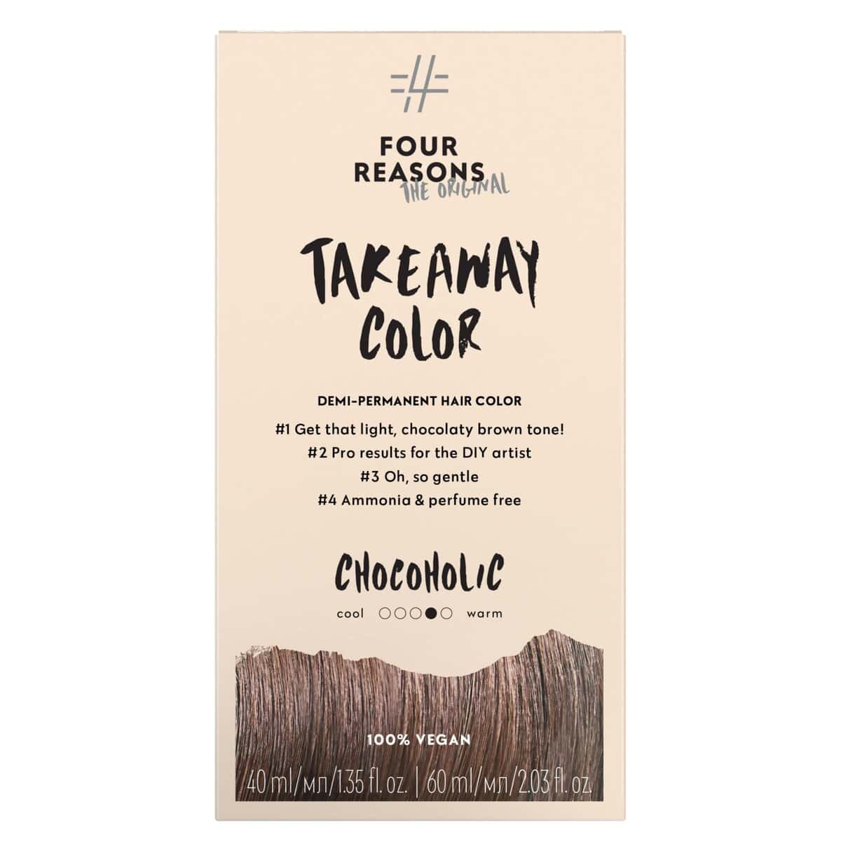 FOUR REASONS Original Takeaway Demi-Permanent Color 6.35 Chocoholic 100 ml
